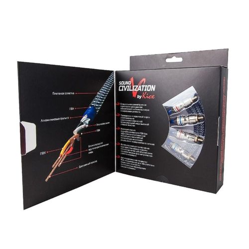 KABEL RCA SCM 25 INTERKONEKT 2RCA + 2 RCA SOUD CIVILIZATION na Arena.pl