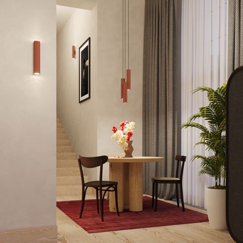 Kinkiet LAGOS 2 ochra czerwona na Arena.pl