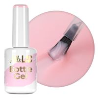 Żel do paznokci w butelce z pędzelkiem Bottle Gel AlleLac Misty Rose 15g
