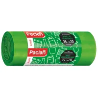 worki do segr. szkło zielone paclan 35l 20 szt.