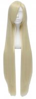 COSPLAY PERUKA 100CM ANIME MANGA JASNY BLOND DŁUGIE WŁOSY do PRZEBRAŃ