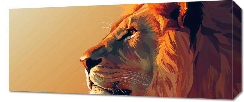 Obraz 70x30cm Król zdjęcie 1