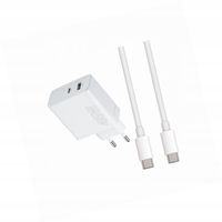Szybka ładowarka 45W z długim kablem 2m 2 wejścia do Poco M3 Pro 5G