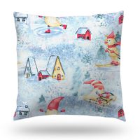 Poszewka Świąteczna 40X40 100% Bawełna 23348