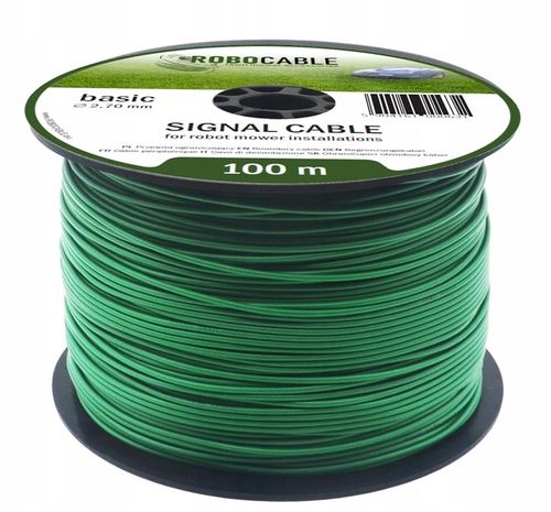 Przewód kabel ograniczający do kosiarki robota 150 metrów wzmocniony 2.7 mm na Arena.pl