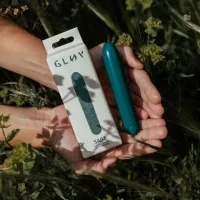 glov eco bullet green - ekologiczny miniwibrator, 10 trybow, usb