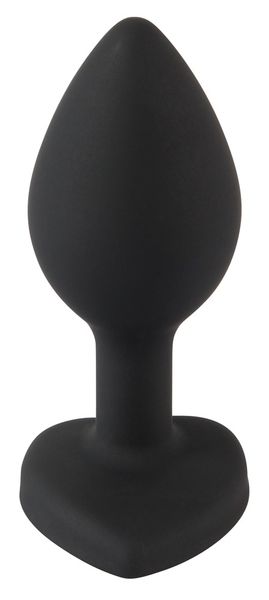 Silikonowy korek analny serce zdjęcie 4