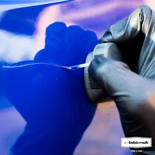 lakier zaprawka + bezbarwny zaprawkowy samochodowy bmw 416 carbon black na Arena.pl