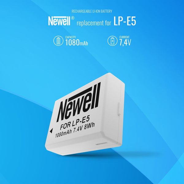 Akumulator Newell zamiennik LP-E5 do Canon zdjęcie 5