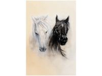 80CM 120 OBRAZ BLACK&WHITE ŚCIENNY