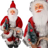 święty mikołaj świąteczny figurka duży skandynawski dekoracja ozdoba jumi