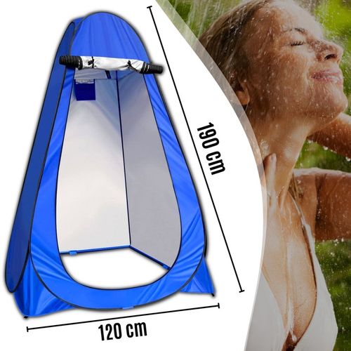 Namiot na Prysznic Przebieralnia Toaleta WC Przenośna Plażowy Kempingowy na Arena.pl