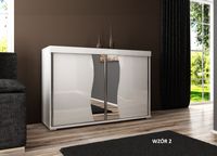 Komoda biała SOLO 140cm szafka salon DARMOWA DOSTAWA