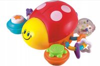 Smily Play uciekająca biedronka zabawka do nauki raczkowania dla dzieci 6m+