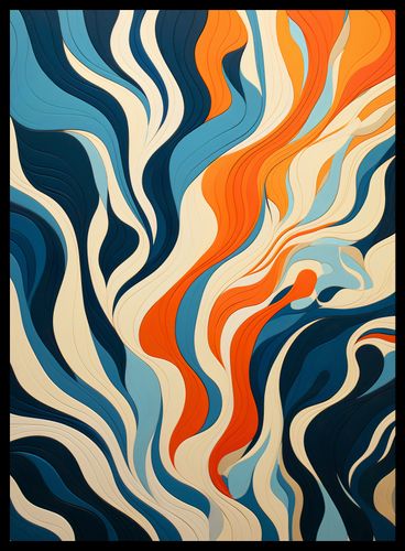 Plakat 40x55cm Oceaniczne Fale na Arena.pl