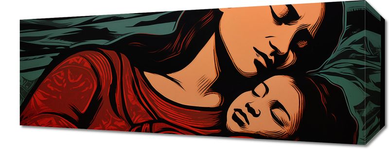 Obraz 50x20cm Matczyne Więzi zdjęcie 1