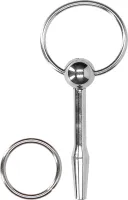 ouch! by shots stalowy stymulator cewki moczowej z o-ringiem