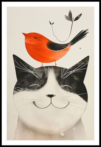 Plakat 53x81cm Pyzaty Przyjaciel na Arena.pl