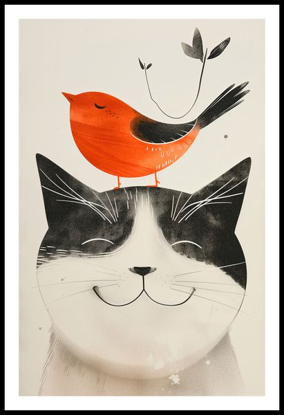 Plakat 53x81cm Pyzaty Przyjaciel zdjęcie 3
