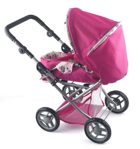 Peterkin 08641 WÓZEK GONDOLA DLA LALEK Z REGULOWANYM NOSIDEŁKIEM na Arena.pl