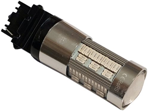 żarówka LED p27w T25 pomarańczowa canbus 105 SMD 12v can bus na Arena.pl