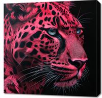 Obraz 70x70cm Szkarłatny Jaguar
