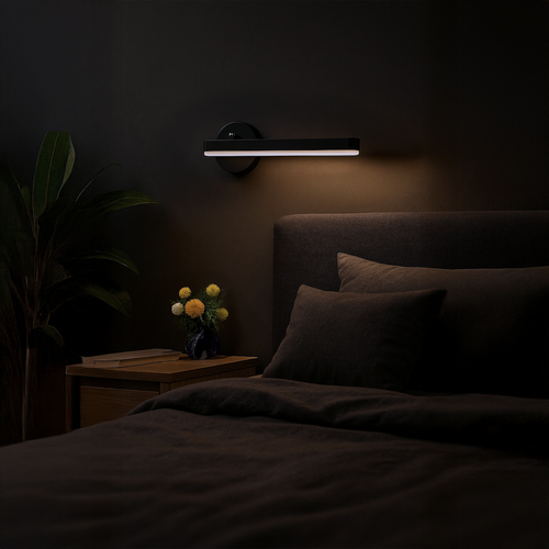 Kinkiet SYDNEY 6W LED BLACK prawy na Arena.pl