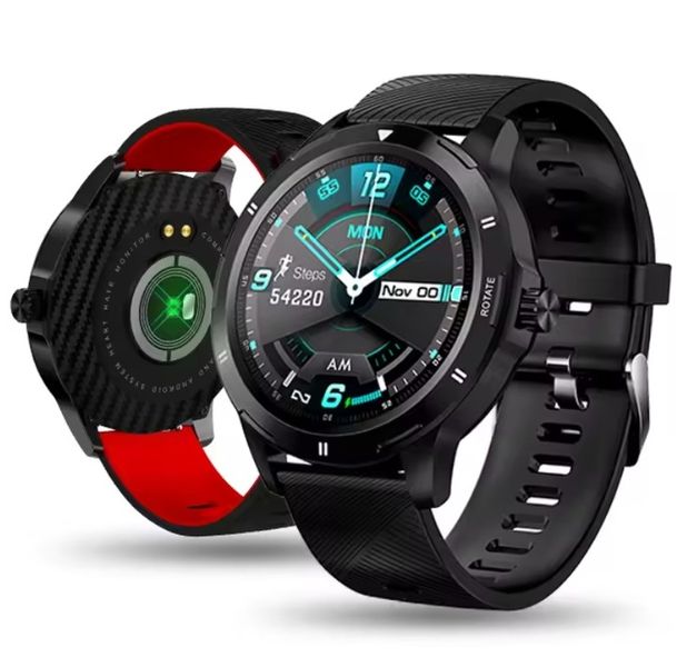 ZEGAREK SMARTWATCH SPORTOWY ROZMOWY MĘSKI DAMSKI POLSKIE MENU CZARNY zdjęcie 4