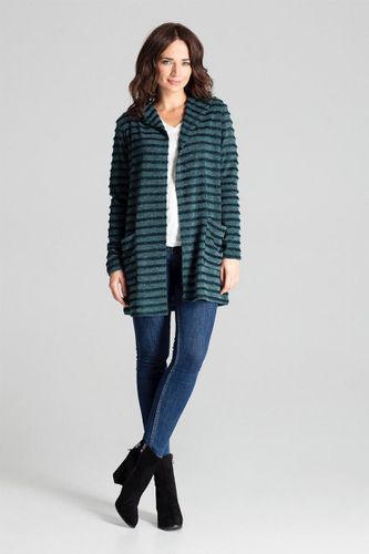 Sweter Kardigan Model L070 Green - Lenitif  S/M na Arena.pl