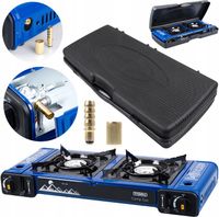 KUCHENKA GAZOWA TURYSTYCZNA Dwupalnikowa CAMPGAZ 2 palniki na kartusz butle