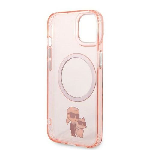 Etui Karl Lagerfeld do iPhone 15 Plus, iPhone 14 Plus, Różowy, MagSafe na Arena.pl