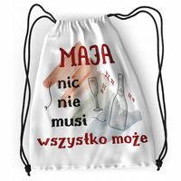 Plecak Dla Mai Sportowy Szkolny Worek Torba Z Nadrukiem Ze Zdjęciem