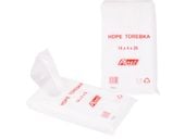 Woreczki foliowe śniadaniowe hdpe 14x26 zestaw 800