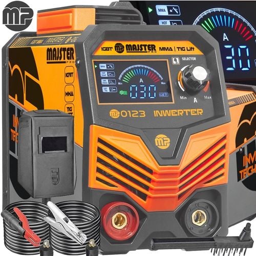 SPAWARKA inwerterowa inwertorowa MMA TIG IGBT na elektrode Majster na Arena.pl
