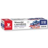 woreczki na mrożonki z suwakiem 3l 30x24 10szt