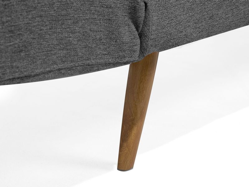 Sofa rozkładana ciemnoszara INGARO zdjęcie 8