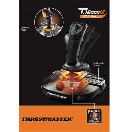 Joystick Thrustmaster T 16000M FCS | Czarny na Arena.pl