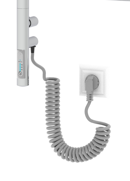 ELNA Grzejnik łazienkowy elektryczny Vertical 6 ruchome ramiona Chrom zdjęcie 9