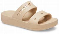 Damskie Lekkie Klapki Crocs Baya Platform 208188 Sandal 38-39