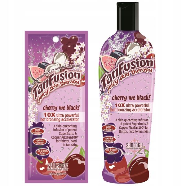TAN Fusion Cherry rozgrzewający 10xbronzer 2gratis zdjęcie 1