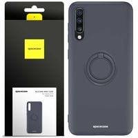Spacecase Silicone Ring Galaxy A70 Black