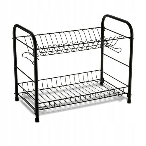 DWUPOZIOMOWA suszarka do naczyń DUŻA suszarka Z TACKĄ 53x33x24cm Nova Tadar na Arena.pl