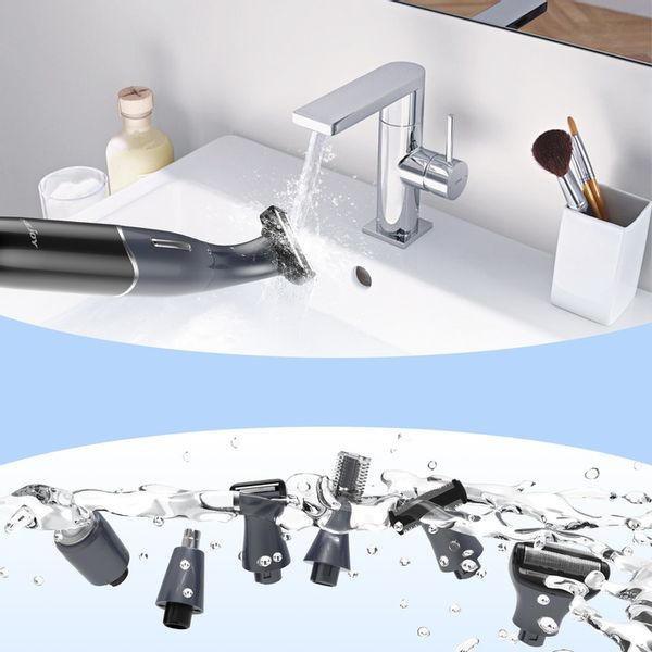 DEPILATOR DO CIAŁA NÓG TWARZY TRYMER DO NOSA BRWI BIKINI GOLARKA DAMSKA zdjęcie 6