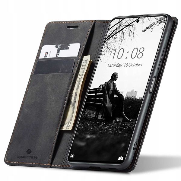 Spacecase Wallet Xiaomi 11T/11T Pro Black zdjęcie 1