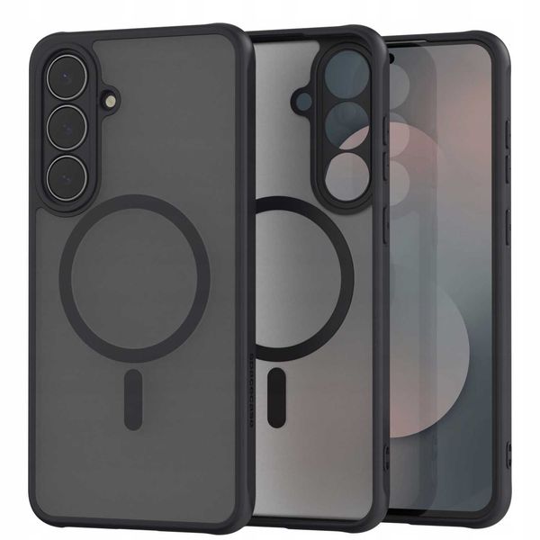 Spacecase Hybrid Mag Galaxy S25 FE black zdjęcie 1