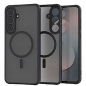 Spacecase Hybrid Mag Galaxy S25 Fe Black