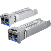 ubiquiti wkładka sfp+ dual, 10g, sm lc, 10km, 1310nm (2-pack)