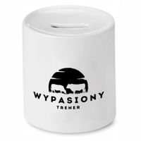 Dla Trenera Prezent Skarbonka Wypasiony Trener Z Nadrukiem Ze Zdjęciem