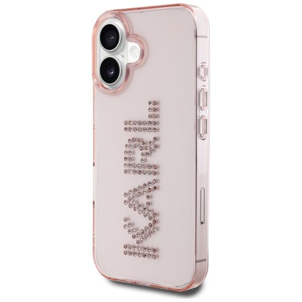 Etui Karl Lagerfeld do iPhone 16, Różowy zdjęcie 2
