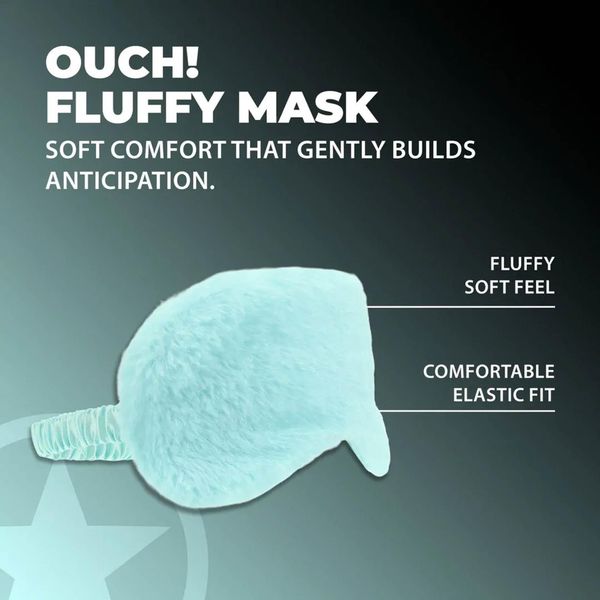 Fluffy Mask - Powder Blue zdjęcie 4
